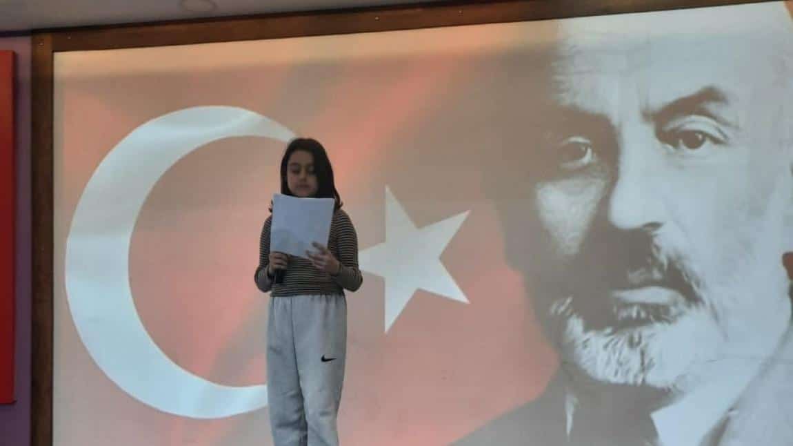 12 Mart İstiklal Marşımızın Kabulü ve Mehmet Akif Ersoy`u Anma Programı